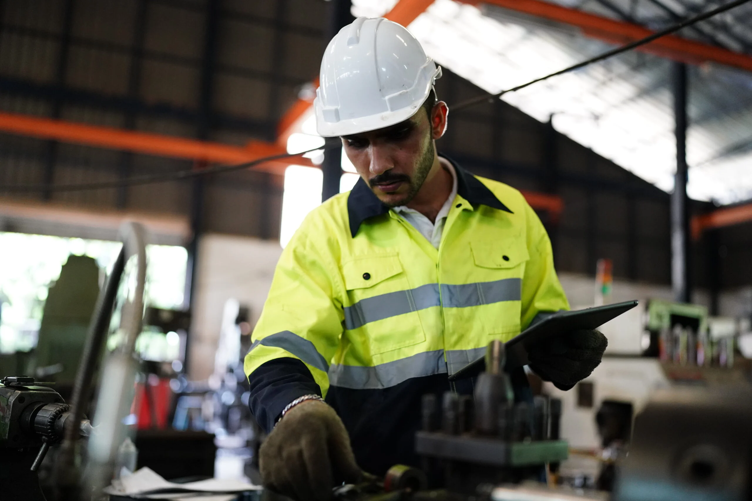 Industry Engineer Worker